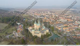 bojnice castle from above 0001